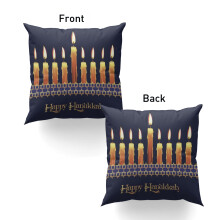 Hanukkah sierkussenhoes 12x12 inch