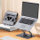 Adjustable Computer Stand Foldable Laptop Bracket for-Brown 3