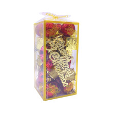 32pcs Christmas Tree Ornament Balls - Gold & Blue