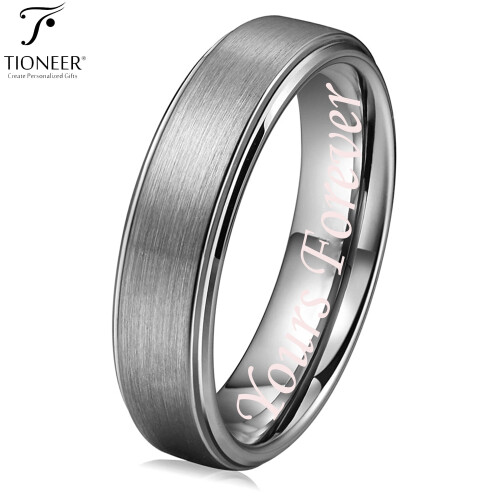 Tungsten Carbide Wedding Band Ring – Celtic Knot, 6mm