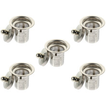 5-Piece Stainless Steel Tea Strainer Set