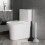 Efficiënt toiletreinigingshulpmiddel met dichte borstelharen-Wit 3