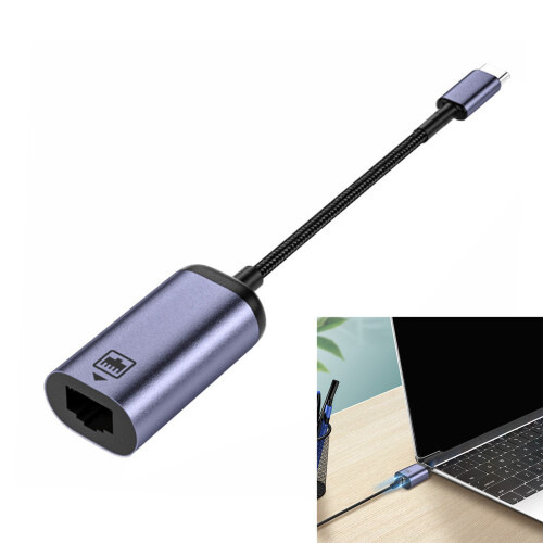 Type C naar Ethernet-adapter LAN-netwerkadapter Type C naar RJ45 1