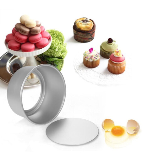 Aluminum Removable-Bottom Mini Cake Pan 6 Inch 2