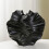 Ceramic Coral Vase Black 12.6 x 14.4 cm 5