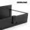 Magnetic Spice Rack Organizer for Fridge and Oven Black 1 5