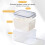 Fruit and Vegetable Storage Container with Double Drain 4