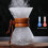 MarinaVida coffee maker heat-resistant glass drip pot with 4