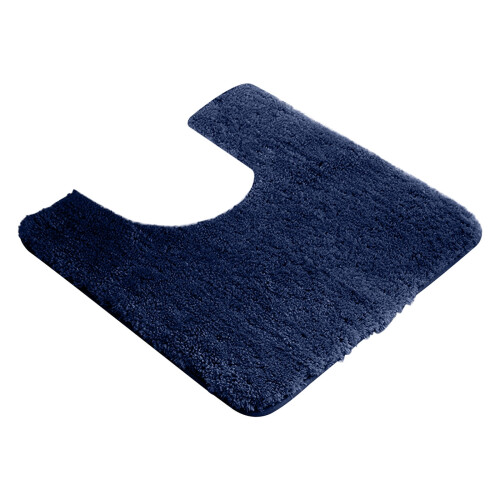 Tapete de banheiro em formato de U, microfibra, 48 x 48 cm (19 x 19 polegadas) 1