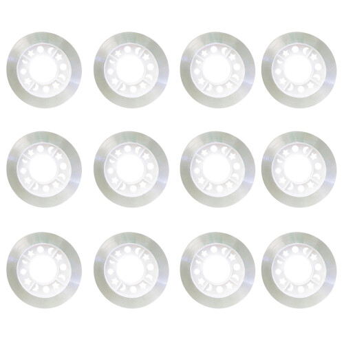 12 Rollen kleines, transparentes, unsichtbares Klebeband,