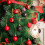 Christmas Ornaments Red Black 40mm 72 Pieces 4