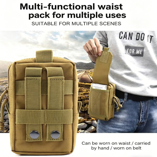 Universele telefoonriemzakjes Security Pack Carry-Khaki 2