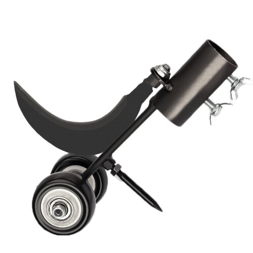 Garden Weeding Hook Roller Tool, Steel, 1pc 2