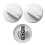 Bouton de minuterie de sèche-linge WE03X25285, 2 pièces, 5