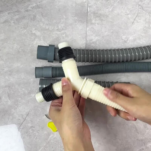 Universal Y Type 3 Way Drainages Fitting Washing Machine-200 2