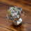 Tigers Face Ring With Adjustable Opening Finger-silver 5