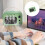 Unité de table ABS moderne avec connexion tactile et large-Vert 3