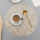PVC table mat heat insulation rectangular round ginkgo leaf 4