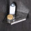 Stainless Steel Corner Shelf for Bathroom Wall 4