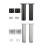 Pieds de Support de meubles universels, 2-15 cm sable noir 2