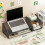 Heavy Duty Laptop Stand Ventilated Metal-White Combination D 7