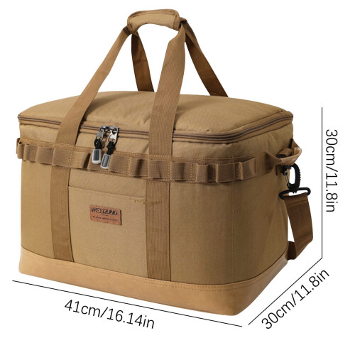 Foldable Oxford Picnic Storage Box 41x30x30cm 1