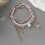 Collier de galets roses tendance avec des accents de perles 7