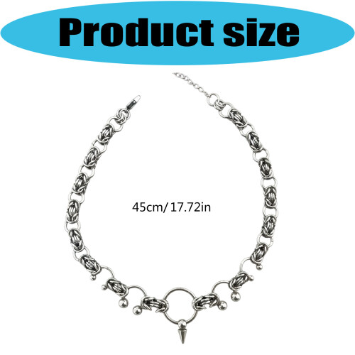 Collier alternatif tendance en forme de fer à cheval, idéal pour 2