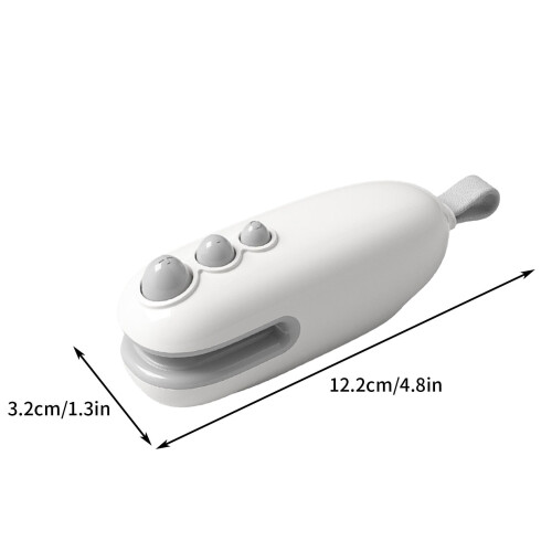 Mini scelleuse de sacs rechargeable USB-C, lot de 2 avec cutter et 2