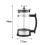 Cafetière à piston en acier inoxydable 304, 1 L 3