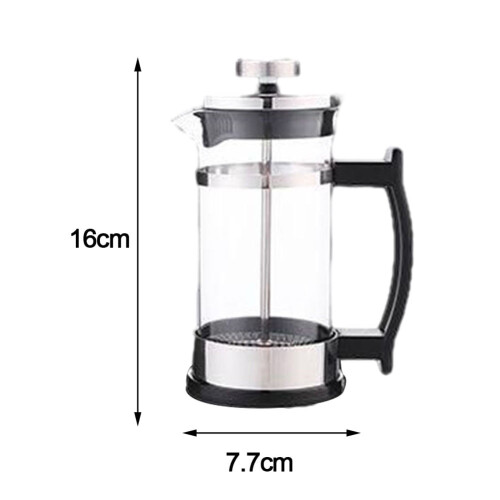 Cafetière à piston en acier inoxydable 304, 1 L 2