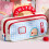Penbox Etui Kinderen Studenten Desktop Organizers-Rood 3