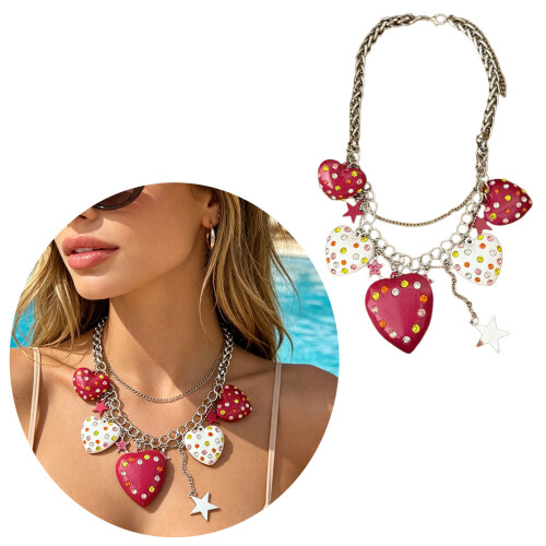 Unique Vintage Inspired Layering Chain Necklace Accessory For 1