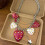 Unique Vintage Inspired Layering Chain Necklace Accessory For 6