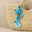 Adorable accessoire de vacances porte-clés en poisson au 6