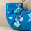 Adorable accessoire de vacances porte-clés en poisson au 7