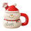 Christmas mugs ceramic Santa snowman 400ml 2