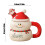 Christmas mugs ceramic Santa snowman 400ml 3