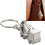 Creative Alloy Engineering Vehicle Keychain Realistic Cement 2
