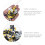 Paper Confetti Scatters – Golden, Silver, Black – 3 Pack 4
