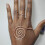 Copper Spirals Palms Ring For Meditation And Healings-1 5