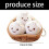 Charming Plush Xiaolongbao Key Ring Stylish Hanging Pendant 4