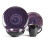 Sonoma 16-Piece Stoneware Dinner Set Black Exterior Grey 5
