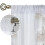Decorative Leaf Pattern Window Scarf Soft-Flower 2 130x213cm 3