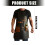 High Quality PU Leather Apron Designed For disorganized-Black 4