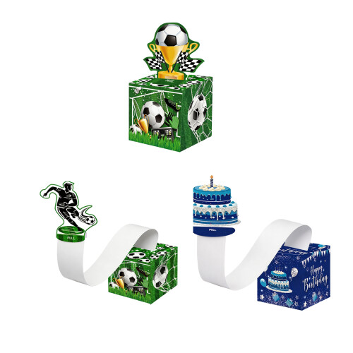 Happy Birthday Cash Pull Box Athletic Style Event Supply-B 1