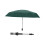 Parasol de plage avec fixation par pince, 90 cm, vert 1