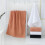 Lot de 4 serviettes à mains rayées, 100 % coton blanc 5