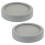 Silicone Mason Jar Lids – Large Mouth, 2-Pack 1