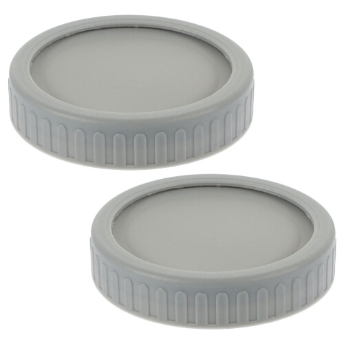 Silicone Mason Jar Lids – Large Mouth, 2-Pack